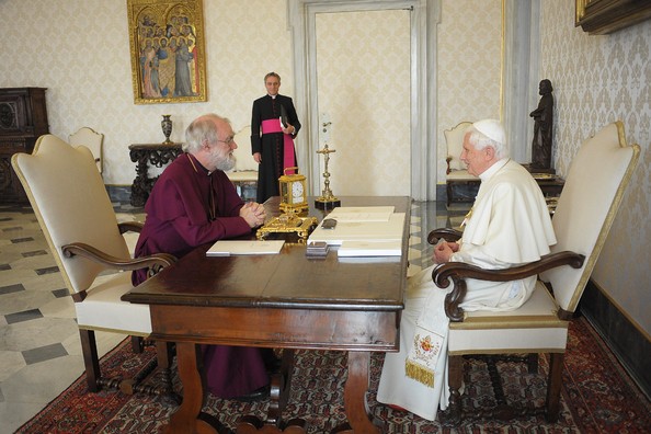 Visit of Archbishop of Canterbury, His Grace Rowan Williams to Pope Benedict XVI