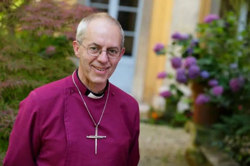 Anglican Archbishop Justin Welby of Canterbury, England, spiritual leader of the Anglican Communion, is pictured in Rome