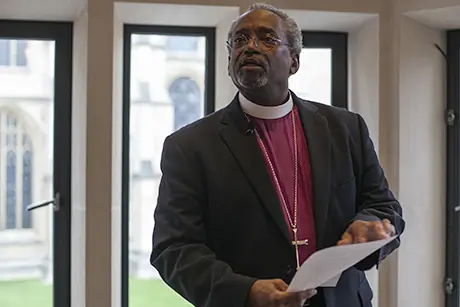 In a video message to the people of Nevada, Presiding Bishop Michael Curry reads the statement issued by the Anglican Primates at their meeting in Canterbury Cathedral.