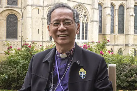 Archbishop Moon Hing of South East Asia led his fellow Anglican Primates on a Bible study on Jesus, the bread of life