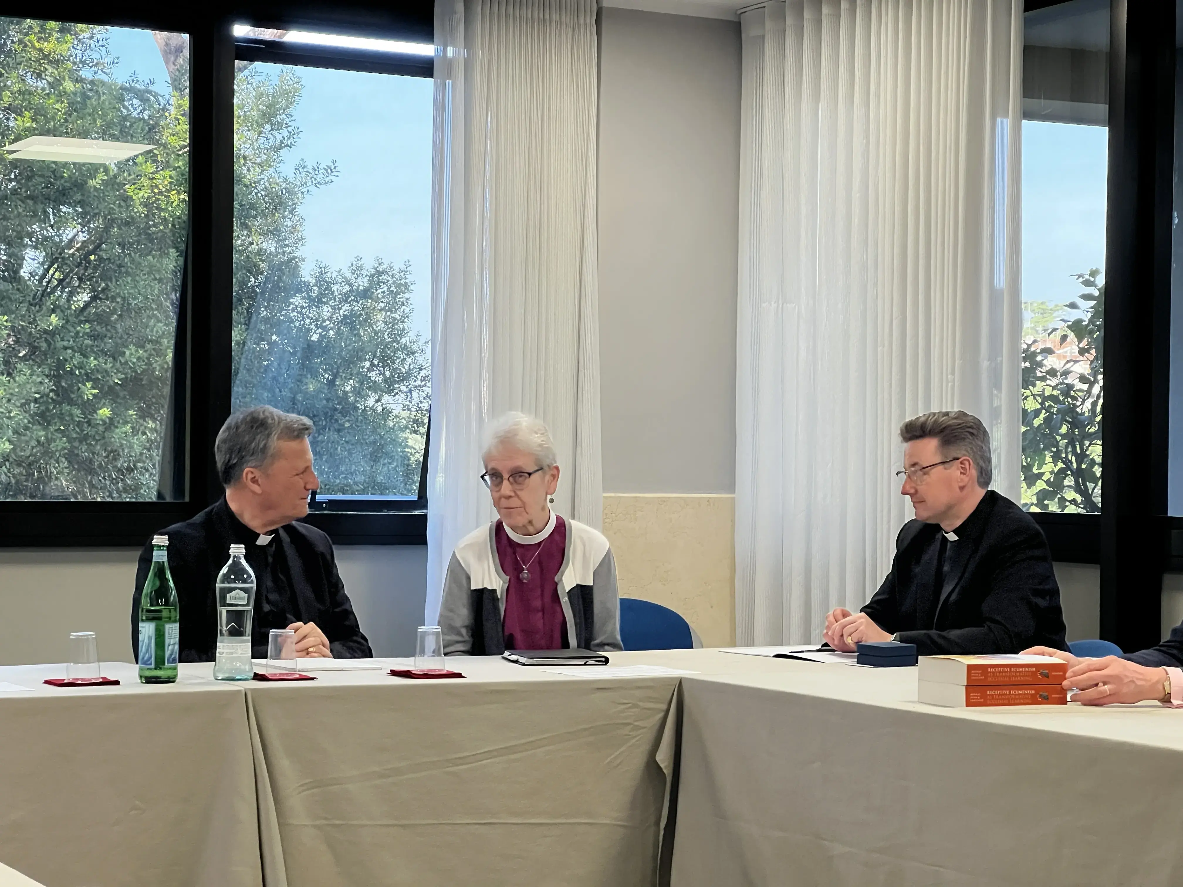 ARCIC-III meets with Synod leaders Cardinal Grech & Sr Natalie Becquart
