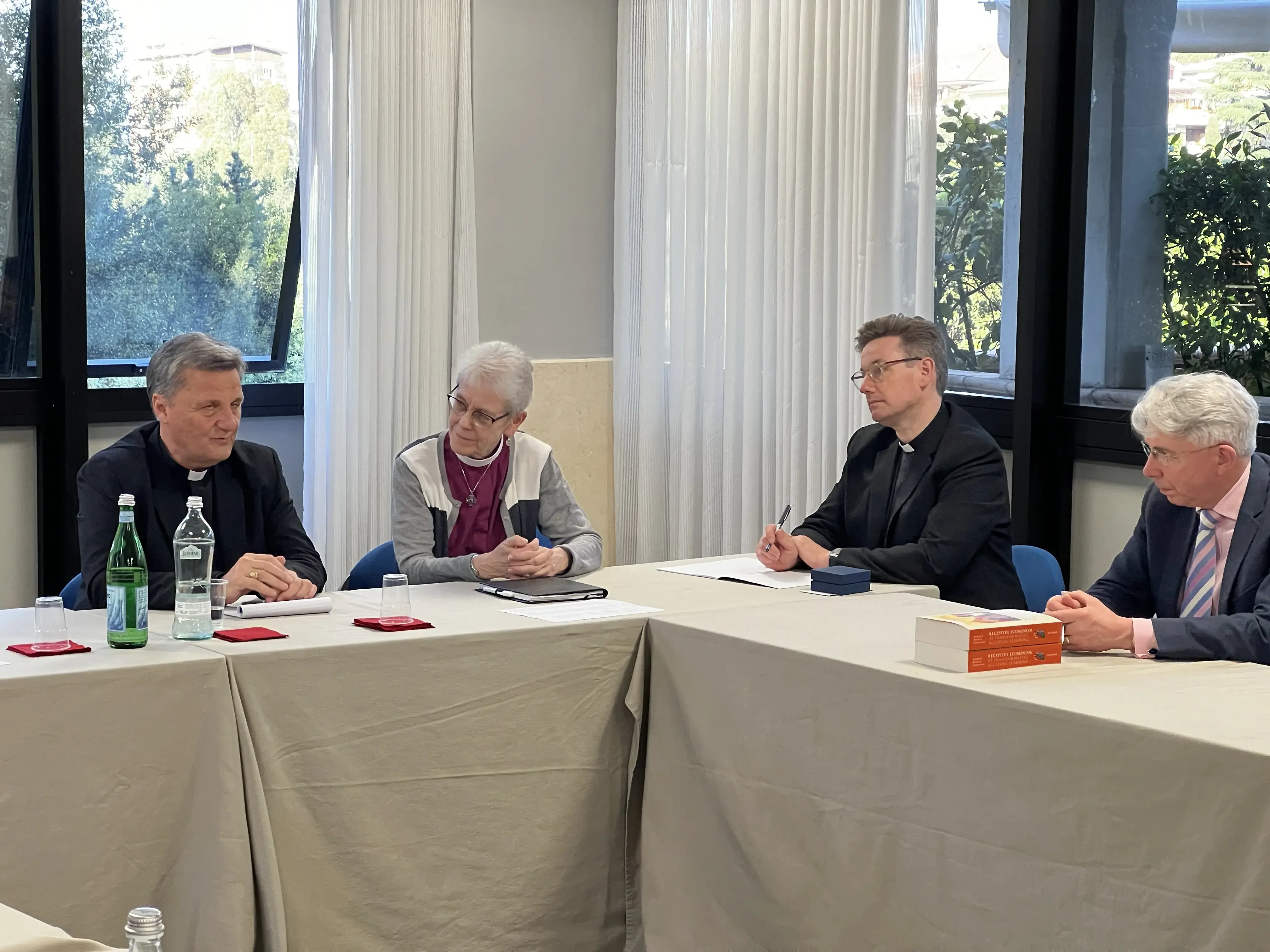 ARCIC-III meets with Synod leaders Cardinal Grech & Sr Natalie Becquart
