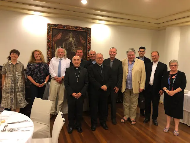 Members of the Malines Conversations Group in Madeira with their host Bishop Nuno (4th from the left)