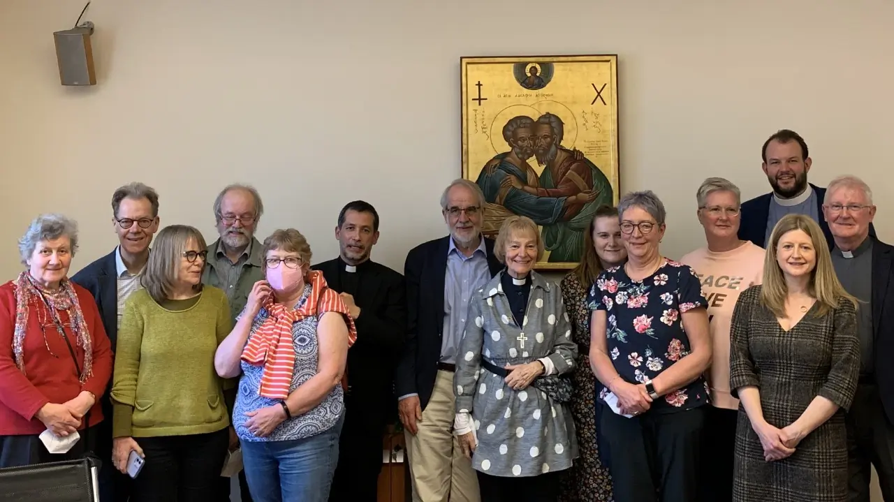 An Anglican and Methodist study group visited the PCPCU