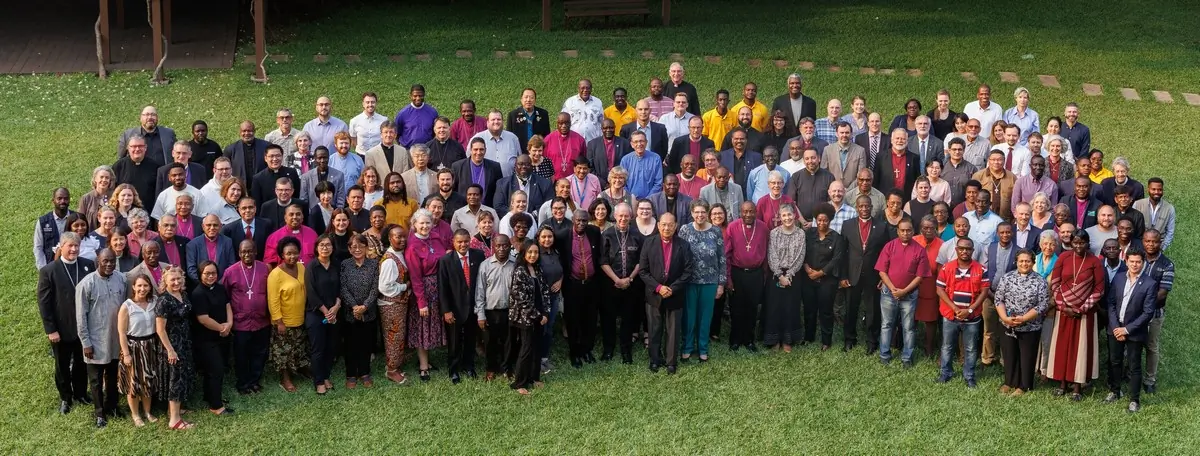 Group photo of the delegates and guests at the Anglican Consultative Council meeting in Accra, Ghana
