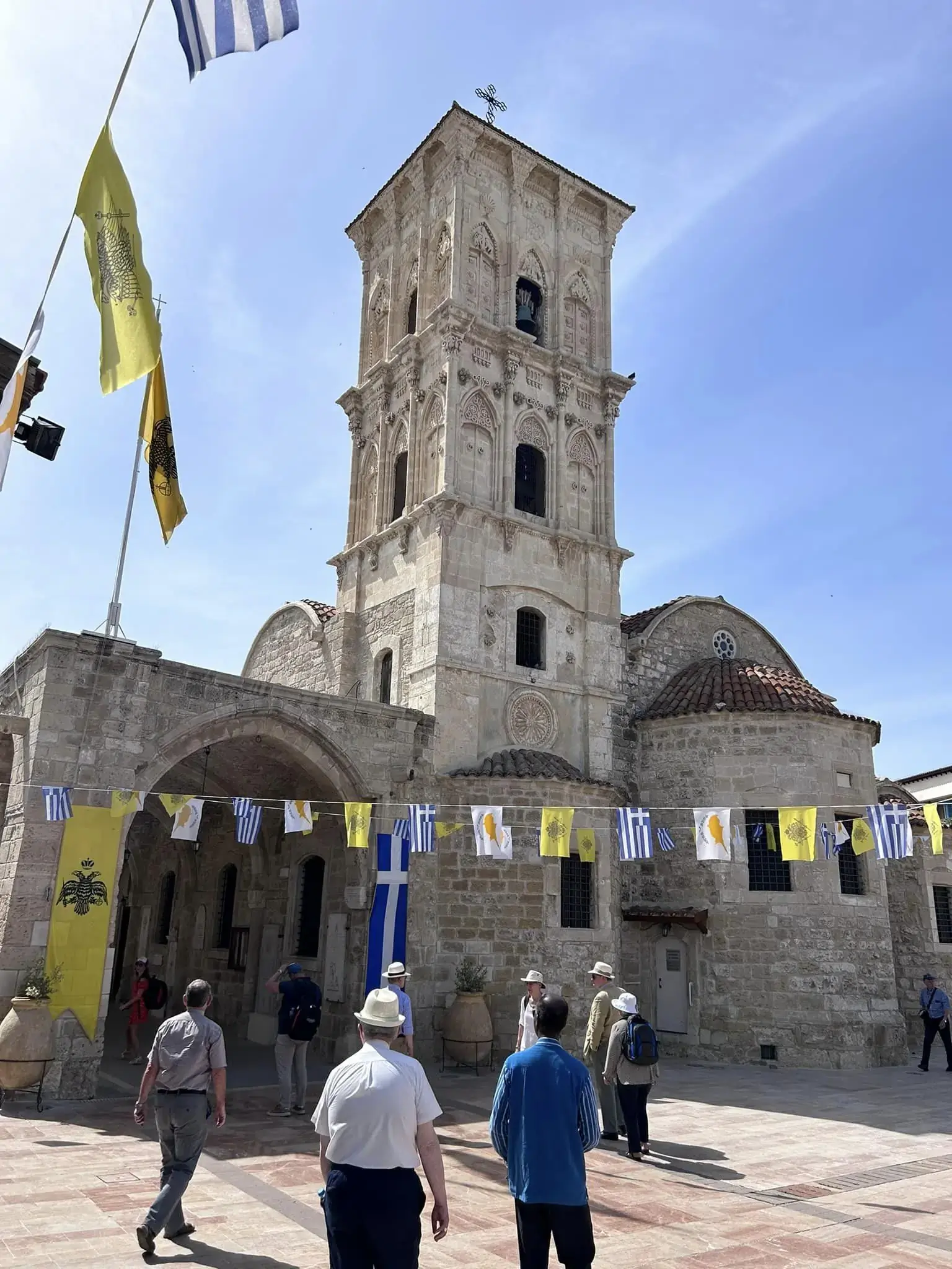 The ARCIC III members visited the Church of St Lazarus in Larnaca, Cyprus. Built in the late-9th century and dedicated to Lazarus of Bethany, it belongs to the Church of Cyprus, an autocephalous Greek Orthodox Church
