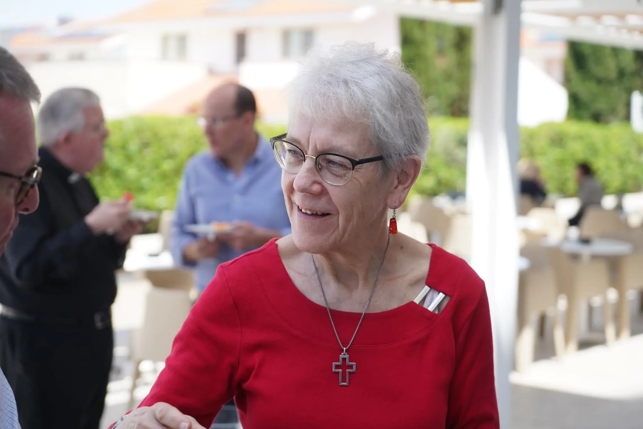 Archbishop Linda Nicholls, member of ARCIC III, at the dialogue meeting in Larnaca, Cyprus