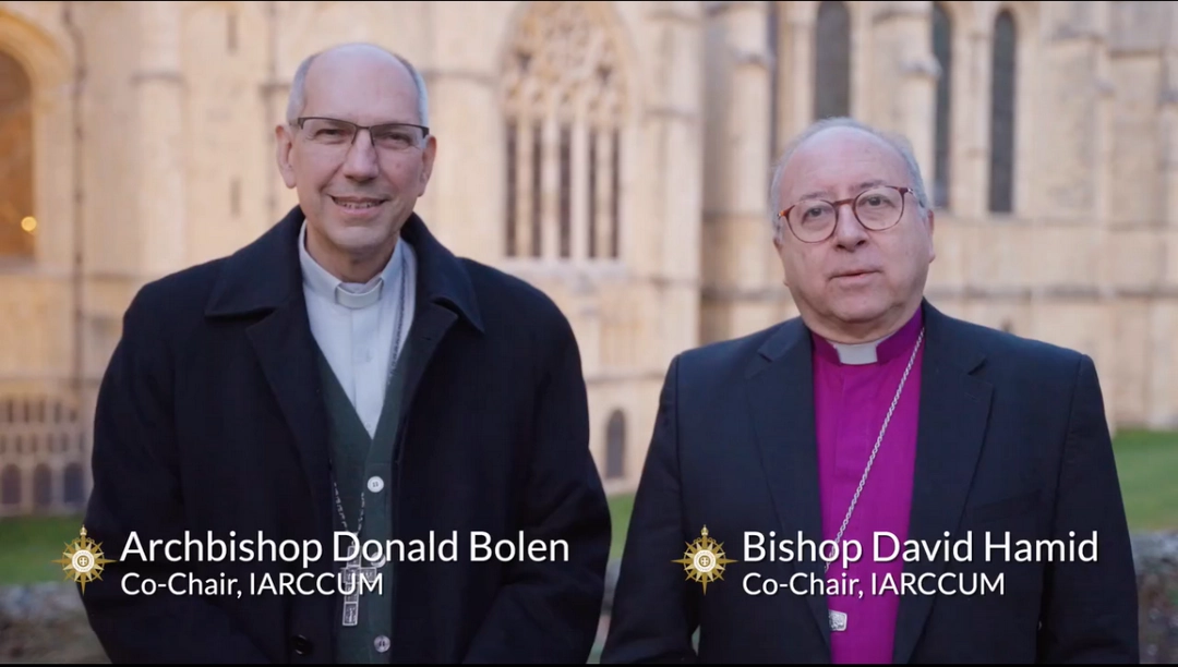 From Rome to Canterbury! Co-Chairs of IARCCUM and the 'Growing Together' summit, Archbishop Donald Bolen and Bishop David Hamid, talk about what it means for Catholic and Anglican bishops to meet together for conversation and pilgrimage in Canterbury this weekend