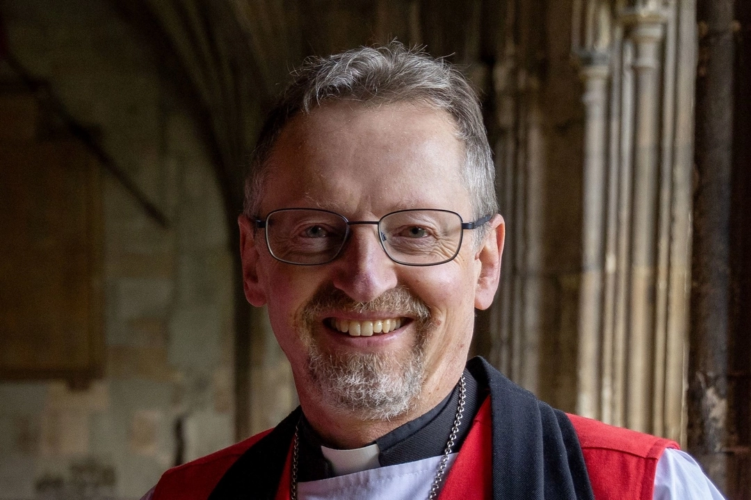 IARCCUM bishop from Belgium, Rt Rev Robert Innes, bishop in Europe. Bishop pairs from 27 countries were commissioned by Pope Francis and Archbishop of Canterbury Justin Welby at the Basilica of St Paul Outside the Walls