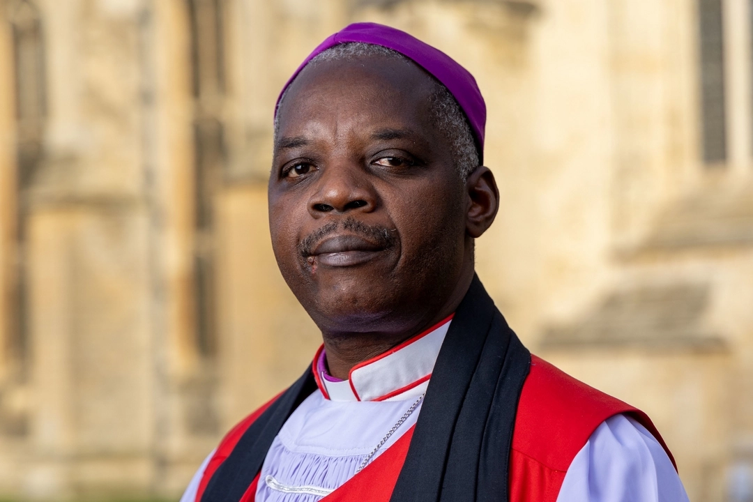 IARCCUM bishop from Burundi, Rt Rev Pédaçuli Birakengana, bishop of Rumonge. Bishop pairs from 27 countries were commissioned by Pope Francis and Archbishop of Canterbury Justin Welby at the Basilica of St Paul Outside the Walls