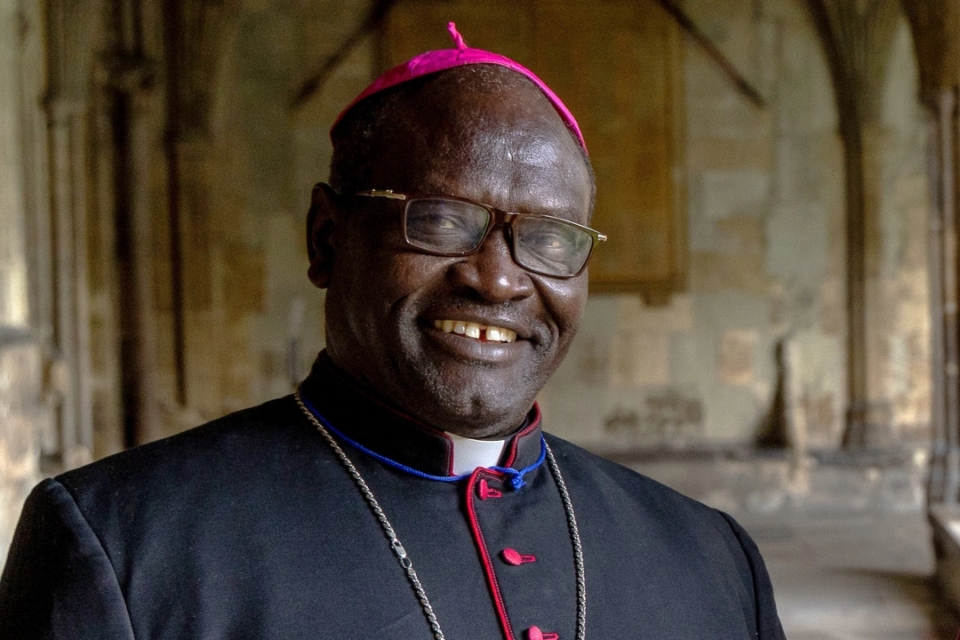 IARCCUM bishop from Sudan, Most Rev Tombe Terrly Kuku Andli, bishop of El Obeid. Bishop pairs from 27 countries were commissioned by Pope Francis and Archbishop of Canterbury Justin Welby at the Basilica of St Paul Outside the Walls