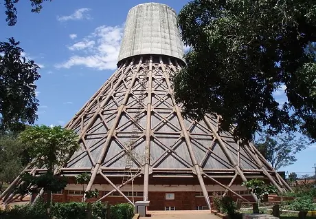 The Namugongo Martyrs Shrine in Uganda