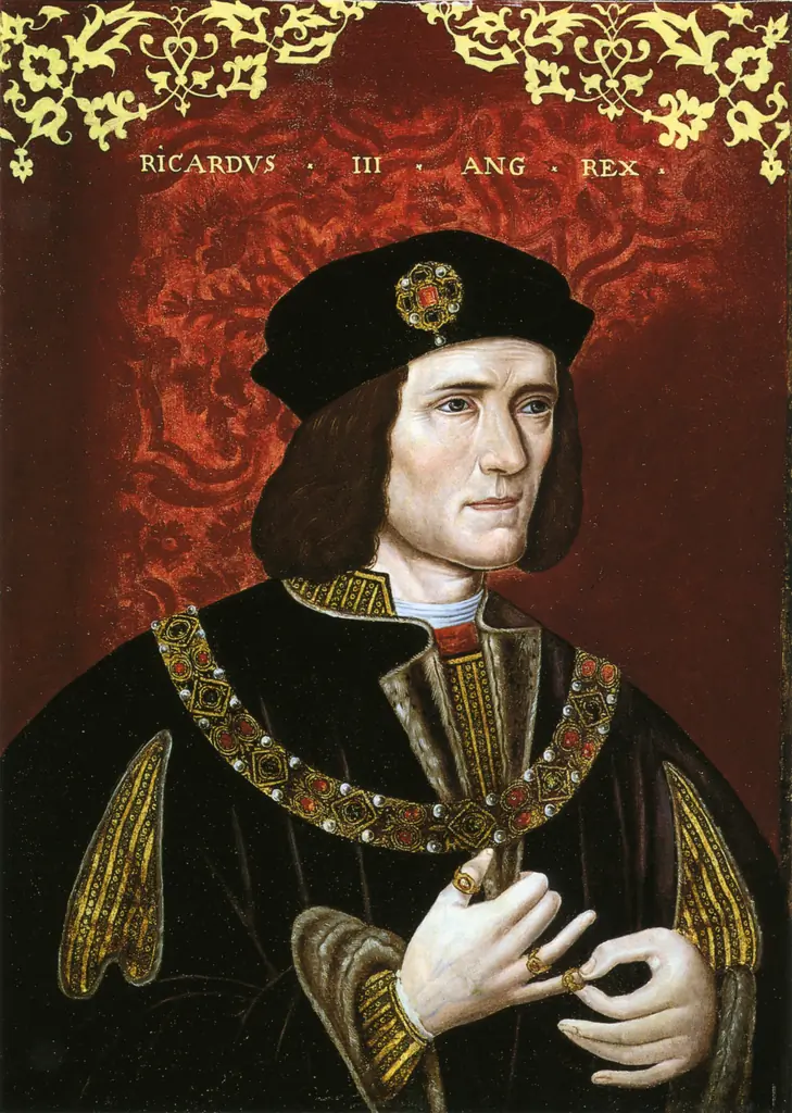 Late 16th century portrait of King Richard III, housed in the National Portrait Gallery, London