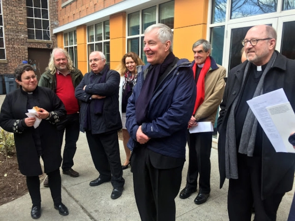 Members of the Malines Conversations Group at their meeting in Long Branch, New Jersey