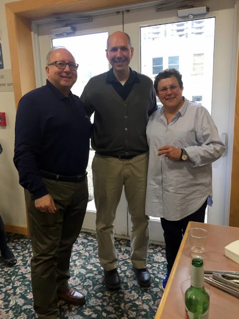 IARCCUM co-chairs Bishop David Hamid and Archbishop Donald Bolen together with Rev Dr Jennifer Cooper during the Malines Conversations in Long Branch, New Jersey.