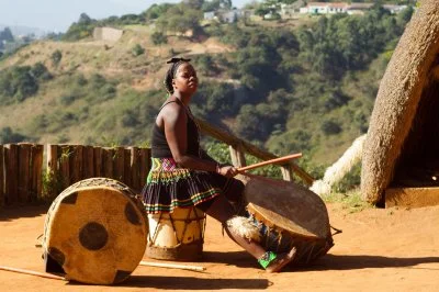 A South African drummer