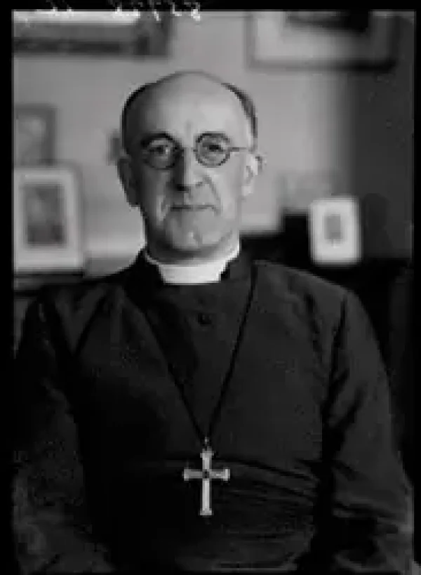 Geoffrey Fisher, Archbishop of Canterbury from 1945-1961. He was the first Archbishop to visit Rome since the Reformation