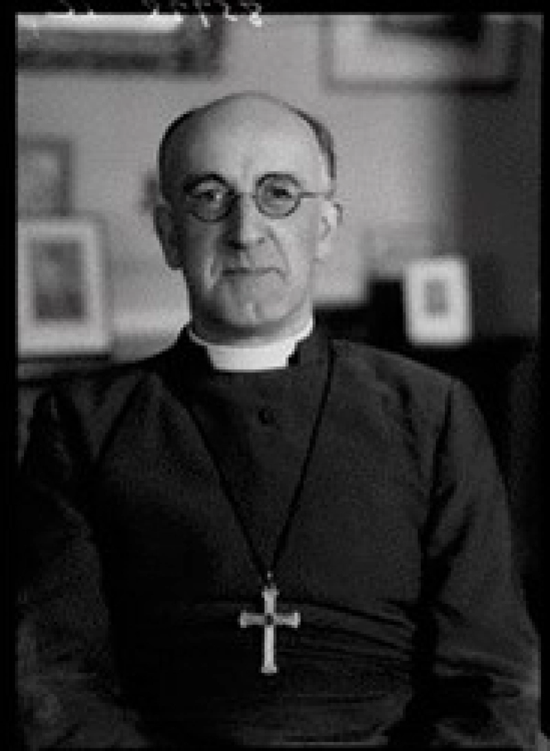 Geoffrey Fisher, Archbishop of Canterbury from 1945-1961. He was the first Archbishop to visit Rome since the Reformation