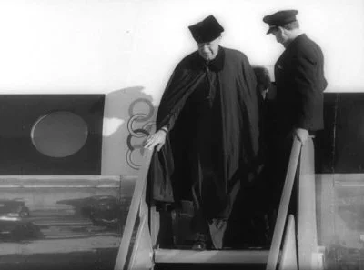 Geoffrey Fisher, Archbishop of Canterbury, made a private visit to Rome in 1960. He was the first Archbishop to visit Rome since the Reformation