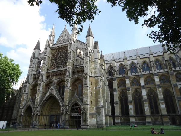 The north front of Westminster Abbey