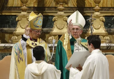 Final Benediction at the Ecumenical Vespers at San Gregorio al Celio