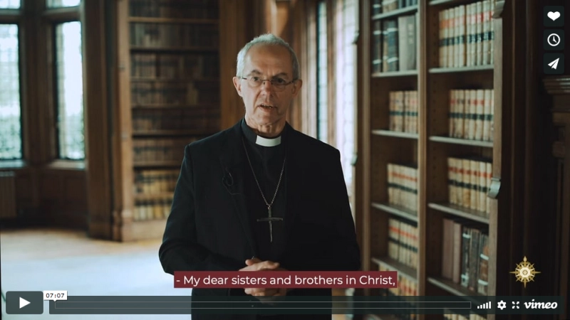 The Archbishop of Canterbury has announced the rescheduling of the Lambeth Conference originally planned for 2020