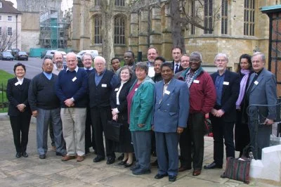 The Lambeth Commission outside St George's House, Windsor