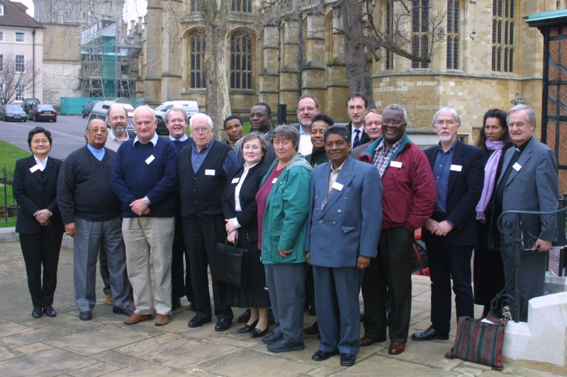 The Lambeth Commission outside St George's House, Windsor