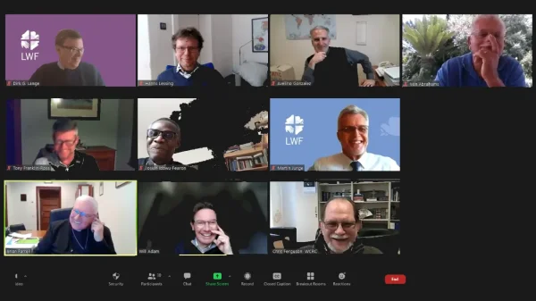 The JDDJ Steering Committee meeting online