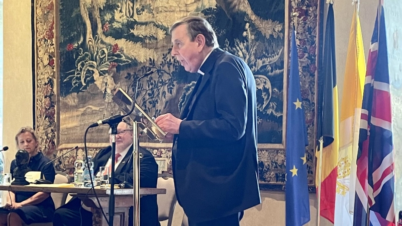 Cardinal Kurth Koch speaking at the 