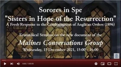 Sorores in Spe - Sisters in Hope of the Resurrection: A Fresh Response to the Condemnation of Anglican Orders (1896)