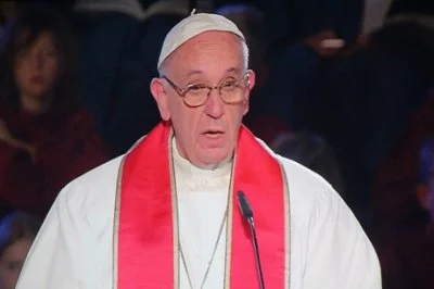 Pope Francis’ sermon at the joint commemoration of the Reformation in Lund Cathedral, Sweden, is broadcast live on television