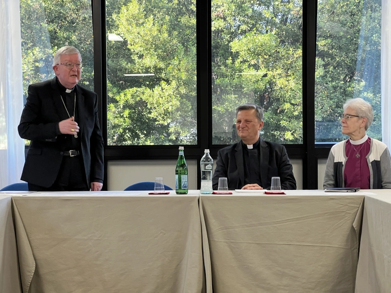 ARCIC-III meets with Synod leaders Cardinal Grech & Sr Natalie Becquart