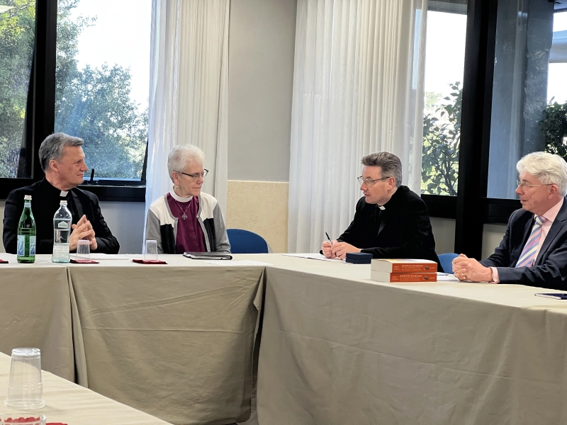 ARCIC-III meets with Synod leaders Cardinal Grech & Sr Natalie Becquart