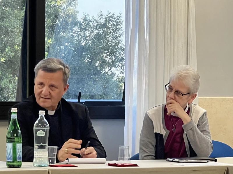 ARCIC-III meets with Synod leaders Cardinal Grech & Sr Natalie Becquart