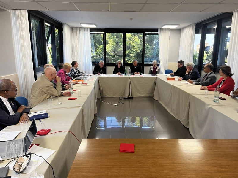 ARCIC-III meets with Synod leaders Cardinal Grech & Sr Natalie Becquart