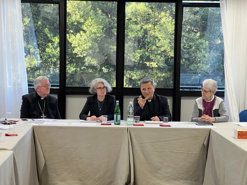 ARCIC-III meets with Synod leaders Cardinal Grech & Sr Natalie Becquart