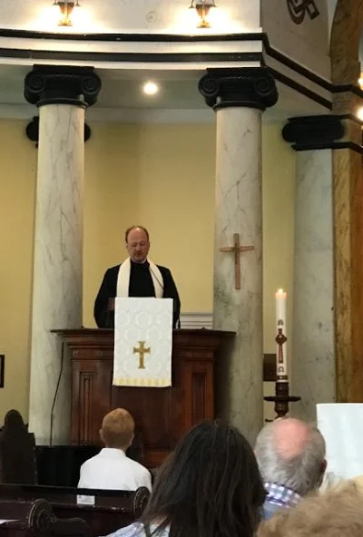 Fr Thomas Pott, preaching at Holy Trinity Church, Madeira