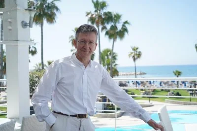 Revd Neil Vigers, staff of ARCIC III, at the dialogue meeting in Larnaca, Cyprus