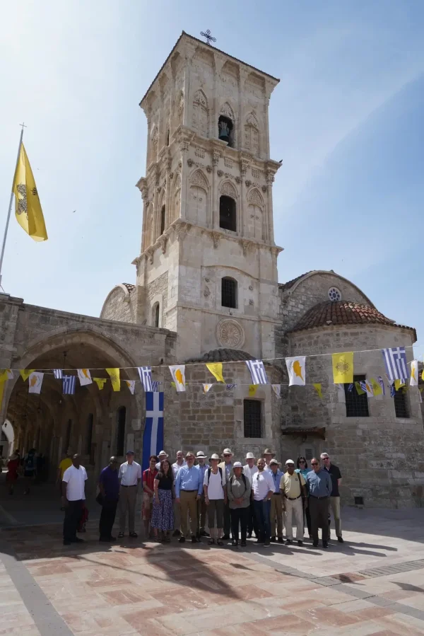 The ARCIC III members visited the Church of St Lazarus in Larnaca, Cyprus. Built in the late-9th century and dedicated to Lazarus of Bethany, it belongs to the Church of Cyprus, an autocephalous Greek Orthodox Church