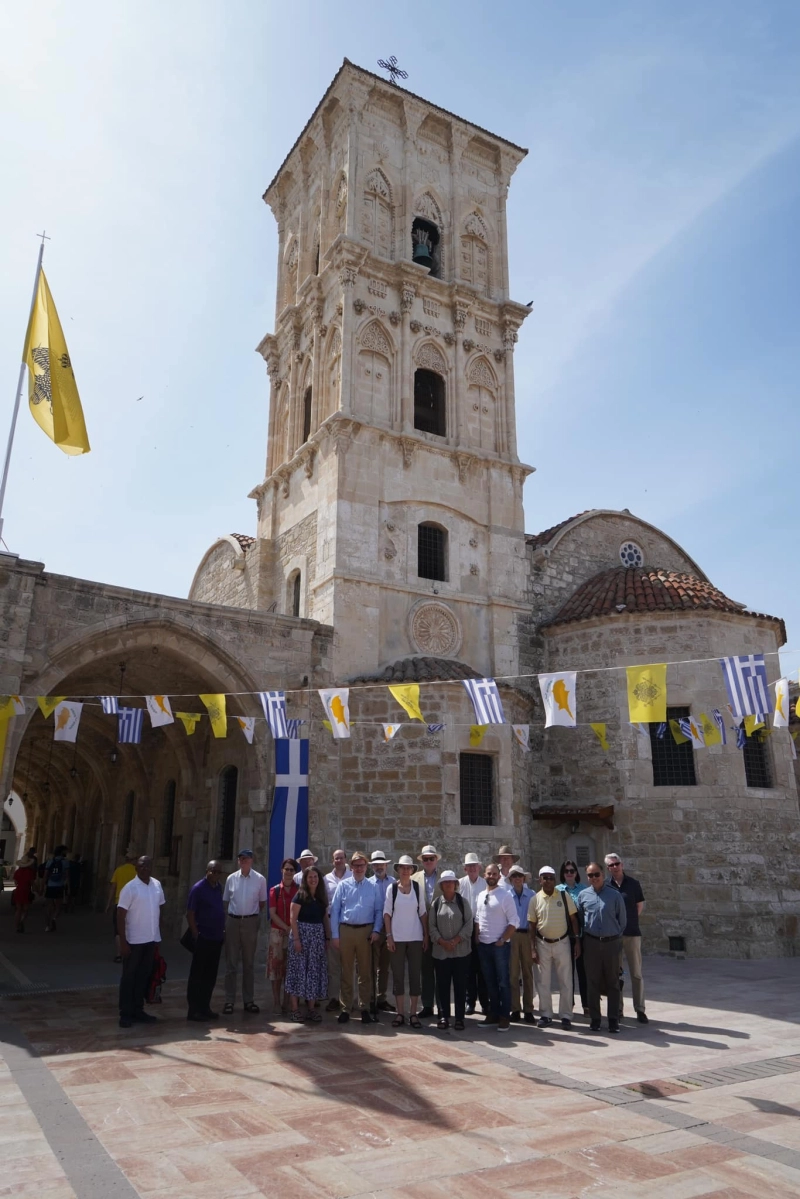The ARCIC III members visited the Church of St Lazarus in Larnaca, Cyprus. Built in the late-9th century and dedicated to Lazarus of Bethany, it belongs to the Church of Cyprus, an autocephalous Greek Orthodox Church