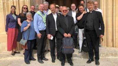 Participants in the Malines Conversations Group meeting in St Paul's Bay, Malta