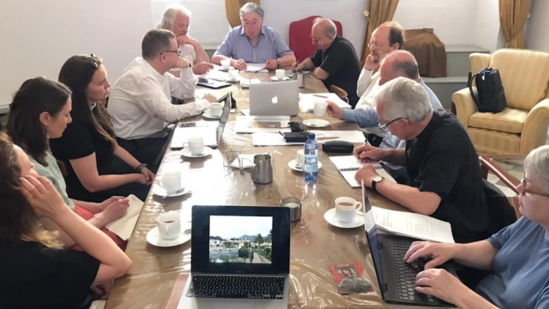 Participants in the Malines Conversations Group meeting in St Paul's Bay, Malta