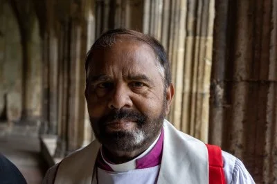 IARCCUM bishop from Pakistan, Rt Rev Alwin Samuel, bishop of Sialkot. Bishop pairs from 27 countries were commissioned by Pope Francis and Archbishop of Canterbury Justin Welby at the Basilica of St Paul Outside the Walls
