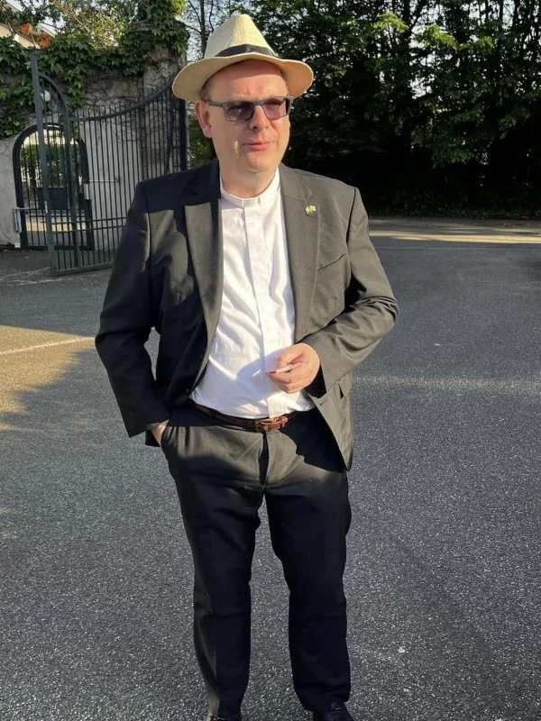 Rev Martin Browne, co-secretary of ARCIC-III, at the Commission's meeting in Strasbourg