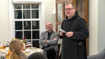Fr Martin Browne, OSB, during the IARCCUM Steering Committee meeting at Georgetown University