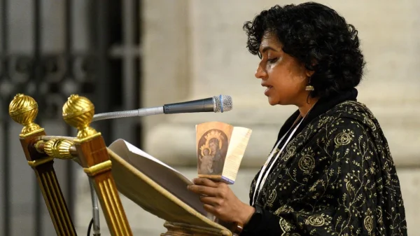 An Ecumenical Prayer Vigil took place on Friday, 11 October, in the Square of the Roman Protomartyrs at the Vatican, attended by Pope Francis and participants in the second session of the XVI Ordinary General Assembly of the Synod of Bishops from 2-27 October 2024