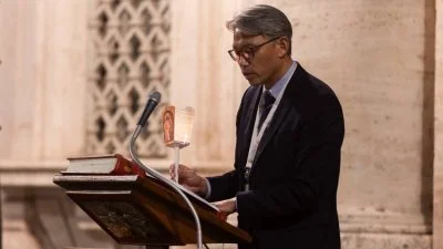 An Ecumenical Prayer Vigil took place on Friday, 11 October, in the Square of the Roman Protomartyrs at the Vatican, attended by Pope Francis and participants in the second session of the XVI Ordinary General Assembly of the Synod of Bishops from 2-27 October 2024