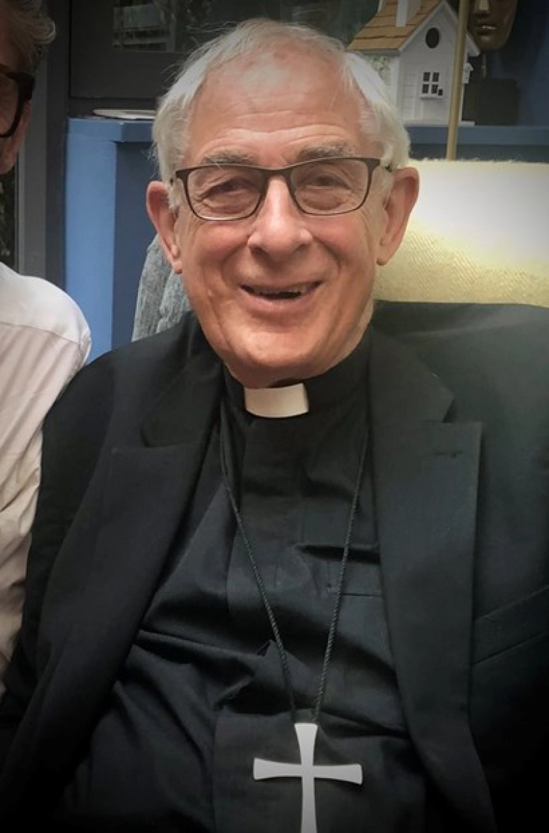 Rt. Revd Mark Santer, retired bishop of Birmingham in the Church of England