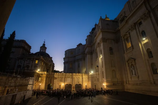 During the 2024 Synod, the fraternal delegates and other Synod participants gathered in the Vatican's Protomartyr's Square for an Ecumenical Prayer Service